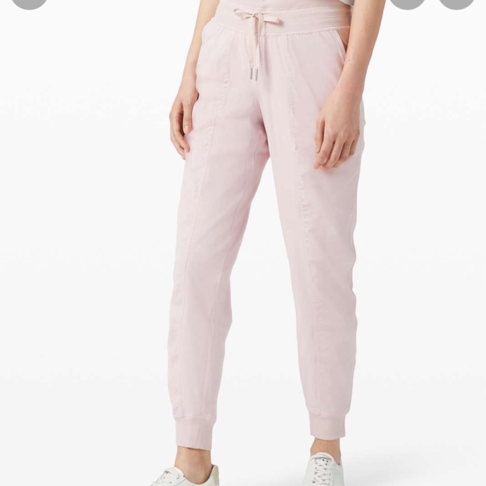 Lululemon Dance studio joggers misty pink